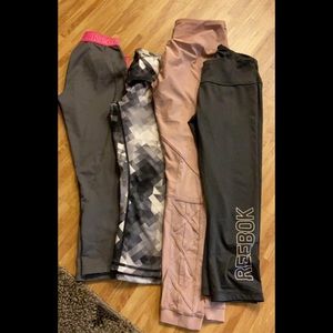 Athletic legging bundle: Reebok & RBX